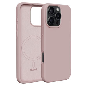 Etteri silikoninis Mag dėklas, skirtas Apple iPhone 16 Pro Max 6,9", šviesiai rožinis