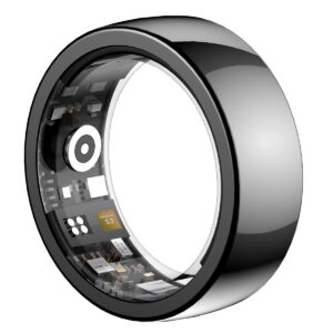 Riversong išmanusis žiedas Trinity juodas SR01 dydis 10 vidinis skersmuo 20mm