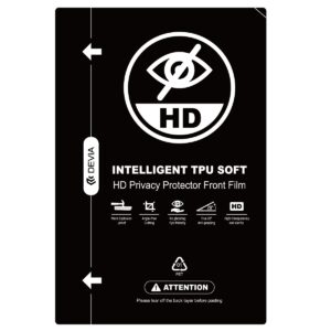 Devia apsauginė plėvelė anticrash privacy HD skirta pjaustymo staklėms, 10 vnt. išmaniųjų telefonų LCD ekranams