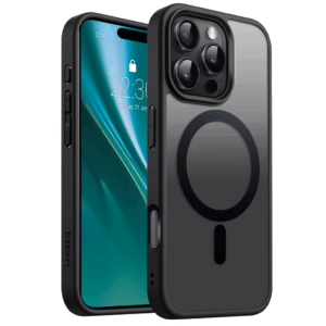 Etteri Matt Mag dėklas, skirtas Apple iPhone 16 Pro 6,3" juodas