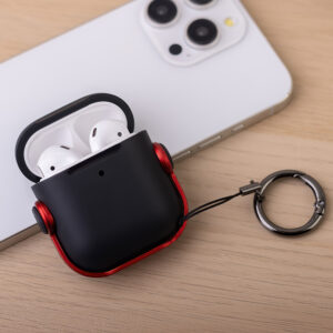 Dėklas Airpods / Airpods 2 ausinėms, raudonas - Image 7