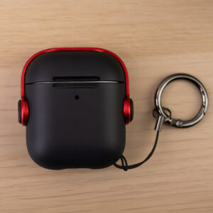 Dėklas Airpods / Airpods 2 ausinėms, raudonas - Image 8
