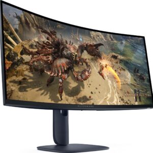 Alienware AW3425DWM kompiuterio monitorius 86,4 cm (34") 3440 x 1440 pikseliai Wide Quad HD LCD Juoda, Mėlyna - Image 2