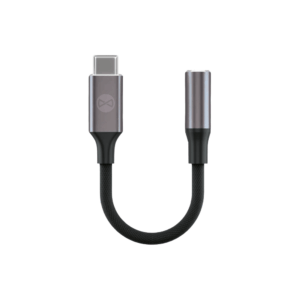 Forever garso adapteris AJC-01 jack 3,5 mm - USB-C juodas