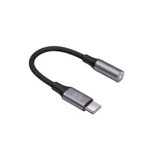 Forever garso adapteris AJC-01 jack 3,5 mm - USB-C juodas - Image 2