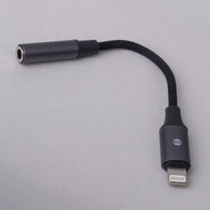 Forever garso adapteris AJL-01 jack 3,5 mm - Lightning juodas - Image 6