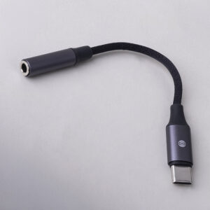 Forever garso adapteris AJC-01 jack 3,5 mm - USB-C juodas - Image 5