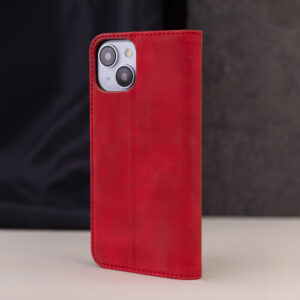 Išmanusis zomšinis dėklas, skirtas Xiaomi Redmi Note 15 Pro Plus 5G (EU), raudonas - Image 9