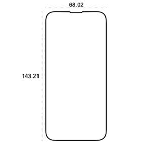 Etteri 9D grūdintas stiklas, skirtas Apple iPhone 13 / 13 Pro / 14 6,1" - Image 2
