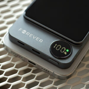 Forever belaidė išorinė baterija MATB-200 20W PD 5000 mAh magnetinė juoda - Image 5