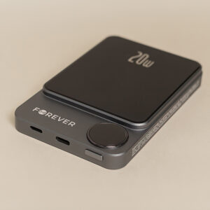 Forever belaidė išorinė baterija MATB-200 20W PD 5000 mAh magnetinė juoda - Image 8