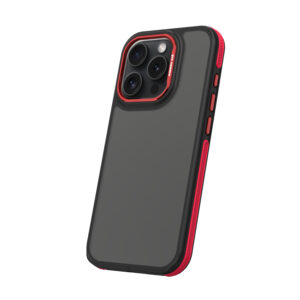 Crystal Black dėklas, skirtas Xiaomi Redmi Note 14 5G (Global) raudonas - Image 3