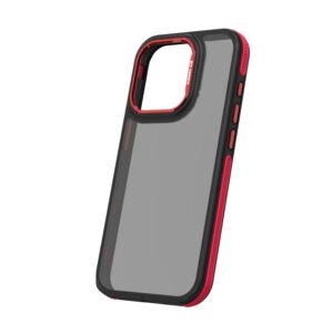 Crystal Black dėklas, skirtas Xiaomi Redmi Note 14 5G (Global) raudonas - Image 4