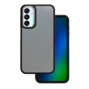 Crystal Black dėklas, skirtas Samsung Galaxy A15 4G / A15 5G, pilkas