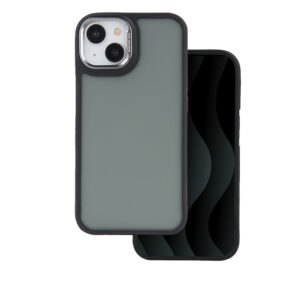 Crystal Black dėklas, skirtas Xiaomi Redmi Note 14 5G (Global) pilkas