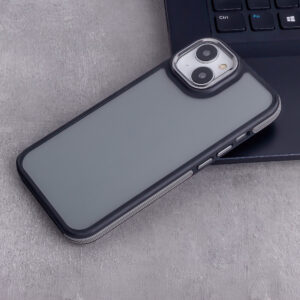 Crystal Black dėklas, skirtas Xiaomi Redmi Note 14 5G (Global) pilkas - Image 6