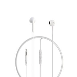 Devia laidinės ausinės Kintone A3 jack 3,5mm baltos