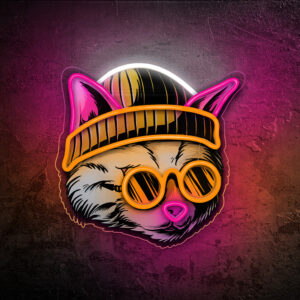 Neoninis ART LED CAT DREAMER daugiaspalvis FLA04 Forever Light - Image 3