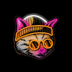 Neoninis ART LED CAT DREAMER daugiaspalvis FLA04 Forever Light - Image 2
