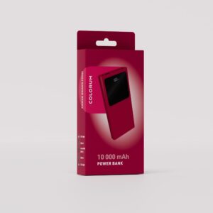 COLORUM išorinė baterija 10 000 mAh CPB10-02 xMagenta - Image 3