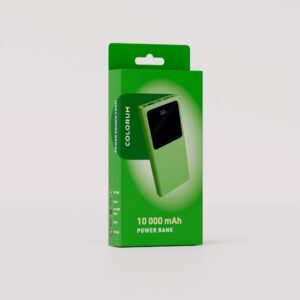COLORUM išorinė baterija 10 000 mAh CPB10-04 xGreen - Image 3
