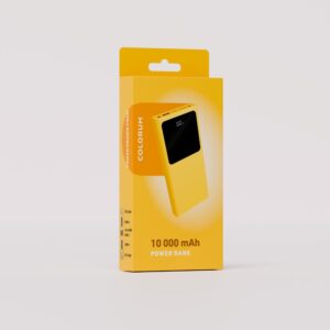 COLORUM išorinė baterija 10 000 mAh CPB10-05 xGeltona - Image 3