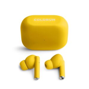COLORUM TWS „Bluetooth“ ausinės CTWS-05 xYellow