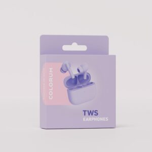 COLORUM TWS „Bluetooth“ ausinės CTWS-09 xLavenda - Image 3