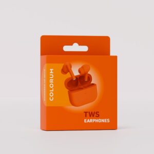 COLORUM TWS Bluetooth ausinės CTWS-10 xOrange - Image 3