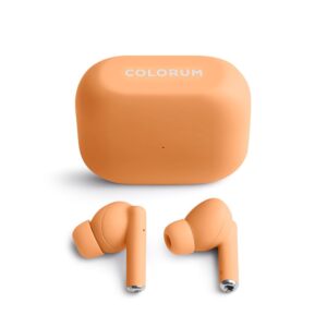 COLORUM TWS „Bluetooth“ ausinės CTWS-14 x Peach Fuzz