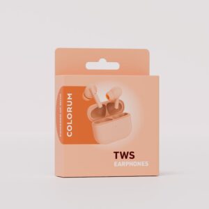 COLORUM TWS „Bluetooth“ ausinės CTWS-14 x Peach Fuzz - Image 3