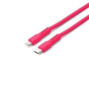 COLORUM laidas USB-C – Lightning 1,8m 2,4A CK12-CL-02 xMagenta - Image 2