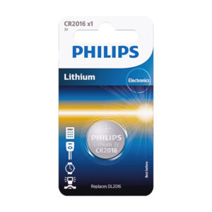 Baterija PHILIPS CR2016 Minicells ličio 1 vnt. lizdinė pakuotė