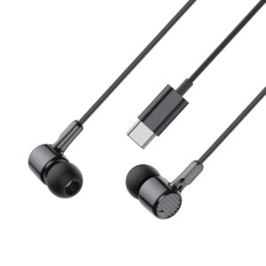 XO laidinės ausinės EP81 USB-C juodos - Image 3