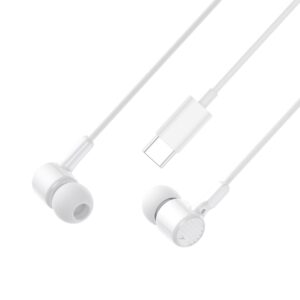 XO laidinės ausinės EP81 USB-C baltos - Image 3