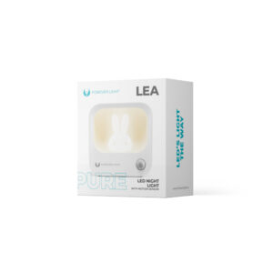 LED TRIUŠIO formos naktinė lempa PURE FLC-10 LEA PIR balta 500mAh Forever Light - Image 4