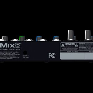 Mackie Mix8 8 kanalai 20 - 30000 Hz Juoda