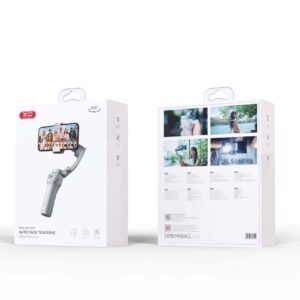 XO gimbal asmenukių lazda Bluetooth trikojis SS17 pilkas - Image 5