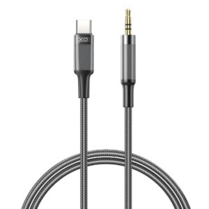 XO garso laidas NB-R279B USB-C - 3,5 mm jungtis 1,0 m juodas
