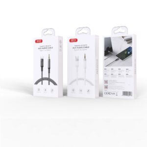 XO garso kabelis NB-R279B USB-C - 3,5 mm lizdas 1,0 m baltas - Image 2