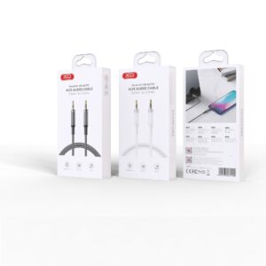 XO garso laidas NB-R279C jack 3,5mm - jack 3,5mm 1,0m baltas - Image 2