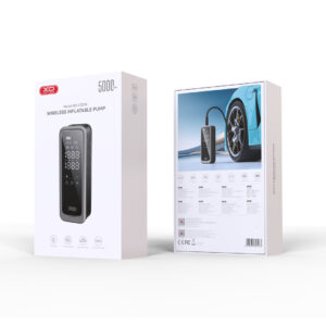 XO ratų pompa CZ018 juoda universali 5000mAh belaidė - Image 2