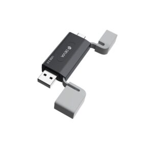 Devia kortelių skaitytuvas 2in1 EL239 USB/USB-C 2.0 juodas - Image 6
