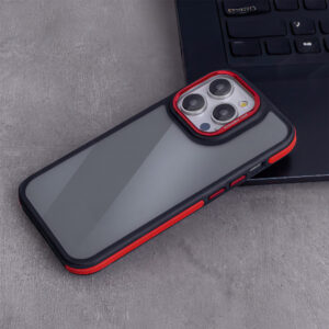 Crystal Black dėklas, skirtas Xiaomi Redmi Note 14 5G (Global) raudonas - Image 9