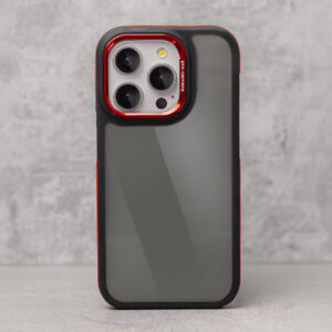 Crystal Black dėklas, skirtas Xiaomi Redmi Note 14 5G (Global) raudonas - Image 10
