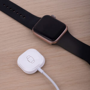 Forever MASM-100 belaidis įkroviklis AppleWatch 3W baltas - Image 5