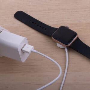 Forever MASM-100 belaidis įkroviklis AppleWatch 3W baltas - Image 7
