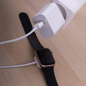 Forever MASM-100 belaidis įkroviklis AppleWatch 3W baltas - Image 8