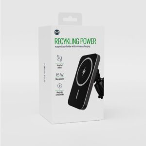„Forever“ perdirbto plastiko automobilinis laikiklis su indukciniu įkrovimu, suderinamas su „MagSafe“ RUS138-MS-01 - Image 3