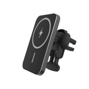 „Forever“ perdirbto plastiko automobilinis laikiklis su indukciniu įkrovimu, suderinamas su „MagSafe“ RUS138-MS-01